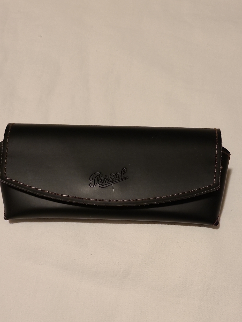 Persol Semi Soft Faux Black Suglasses Eyeglasses Case (Case Only)